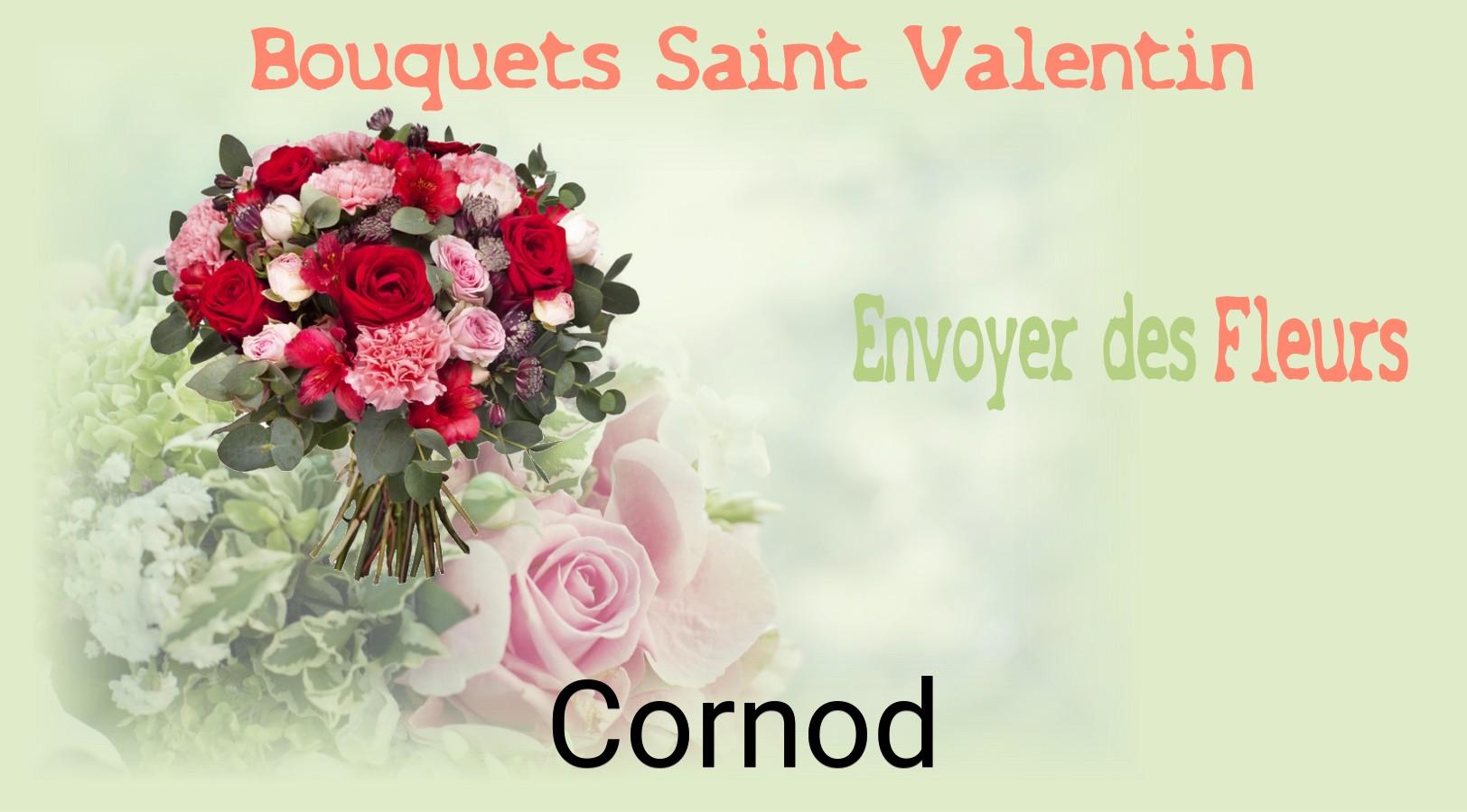 Roses de Saint-Valentin livrées à Cornod