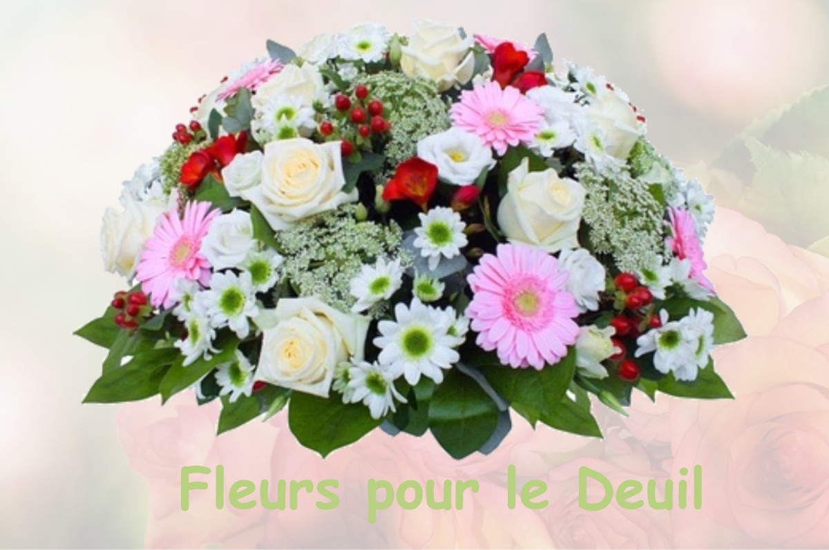 fleurs deuil CORNOD